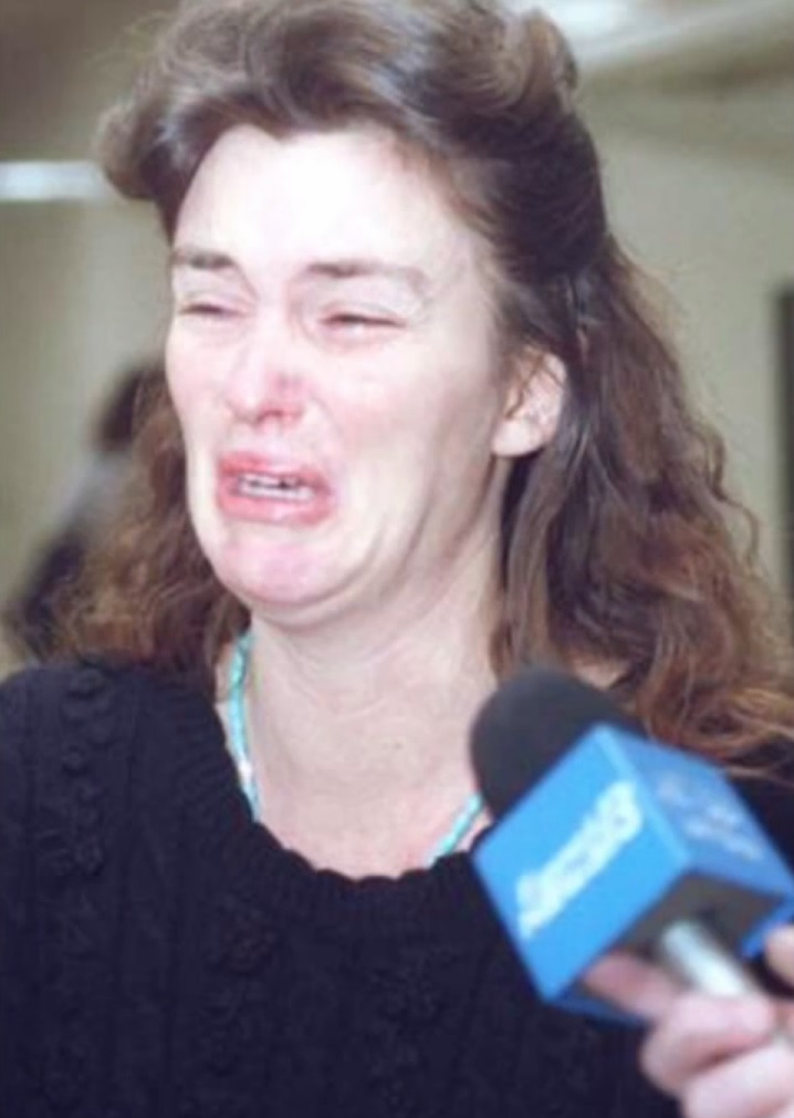 image of Patty Rorrer crying after her guilty verdict